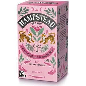 Hampstead Tea BIO šípkový čaj s ibištekom 20 ks