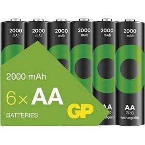 GP Nabíjateľná batéria ReCyko Pro Professional AA (HR6), 6 ks