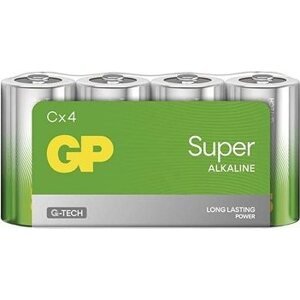 GP Alkalická batéria Super C (LR14), 4 ks