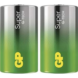 GP Alkalická batéria Super D (LR20), 2 ks