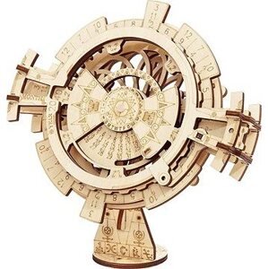 ROBOTIME Rokr 3D drevené puzzle Večný kalendár 52 dielikov