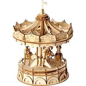 ROBOTIME Rolife 3D drevené puzzle Kolotoč 174 dielikov