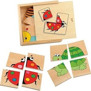 Woody minipuzzle - Lienka