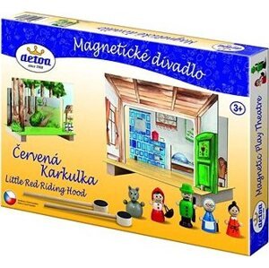 Detoa Magnetické dieliky – Červená Čiapočka