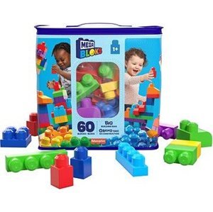 Mega Bloks Vrece kociek pre chlapcov (60 ks)