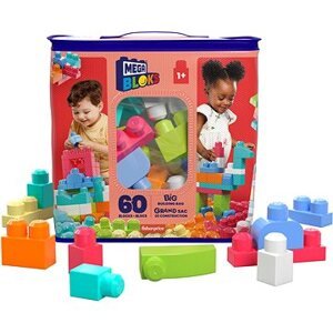 Mega Bloks Vrece kociek pre dievčatá (60 ks)