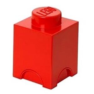 LEGO Úložný box 125 x 127 x 180 mm - červený