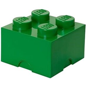LEGO Úložný box 250 x 250 x 180 mm - tmavo- zelený
