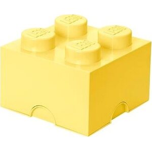 LEGO Úložný box 4 250 x 250 x 180 mm - svetložltý