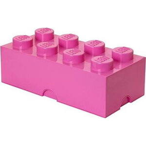 LEGO Úložný box 8 250 x 500 x 180 mm - ružový