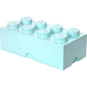 LEGO Úložný box 8 250 x 500 x 180 mm - aqua