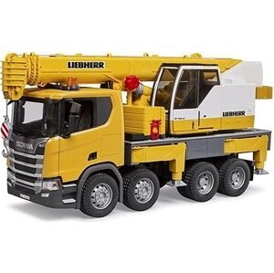 Bruder 3571 Autožeriav Scania Super 560R Liebherr so svetelným a zvukovým modulom