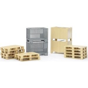 Bruder 2415 Logistická sada – palety a debny