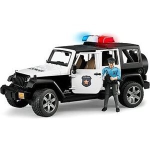 Bruder 2526 Jeep Wrangler Polícia s figúrkou policistu