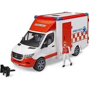 Bruder 2676 Mercedes-Benz Sprinter Sanitka s figúrkou