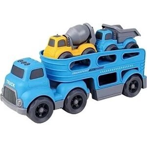 Bavytoy Sada truck s autíčkami modrý
