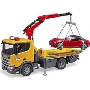 Bruder 3552 Odťahové vozidlo Scania Super 560R a Bruder Roadster