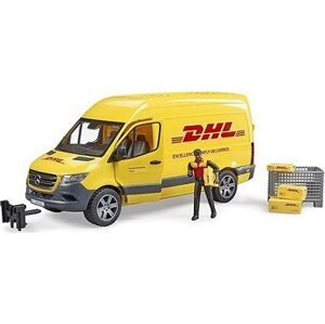 Bruder 2671 Mercedes-Benz Sprinter DHL s vodičom a príslušenstvom