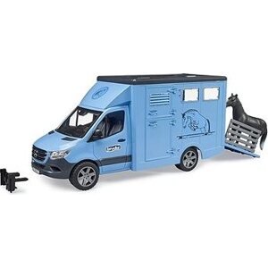 Bruder 2674 MB Sprinter Preprava koní s figúrkou koňa