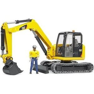 Bruder 2466 Minibagr CAT s figúrkou