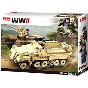 Sluban WWII M38-B0693 Veľký nemecký tank 2 v 1 / PZ IV