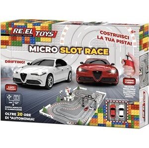 RE.EL Toys Micro Slot Race Alfa Romeo 1:87