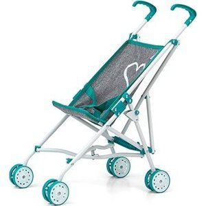 Marini Golfky pre bábiky srdiečko mätové / sivé