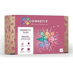 Connetix Tiles Geometry Pastel (40 ks)