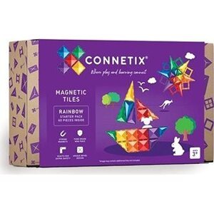 Connetix Tiles Magnetická stavebnica (60 ks)