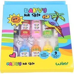 Wiky Farby na sklo 9 + 1, 22 ml