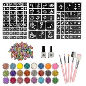 bHome Kolekcia tetovaní Glitter 24 ks