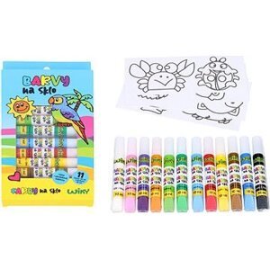 Wiky Farby na sklo 11 + 1 10 ml