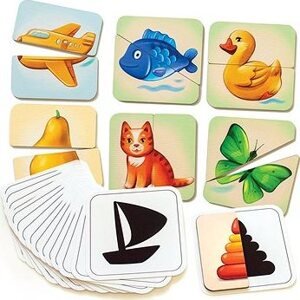 Vemkel Puzzle pre najmenších – polovice a tiene