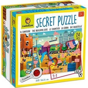 Ludattica Secret Puzzle s lupou, Stavenisko