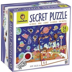 Ludattica Secret Puzzle s lupou, Vesmír