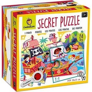 Ludattica Secret Puzzle s lupou, Piráti