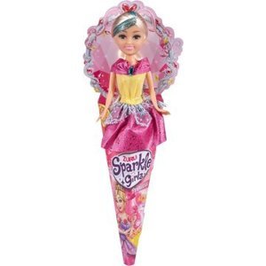 ZURU Sparkle Girlz Princezná v kornútku – zelené šaty