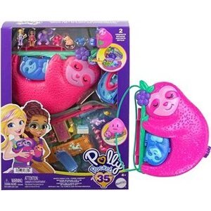 Polly pocket pidi pocketková kabelka –Rodina leňochodov