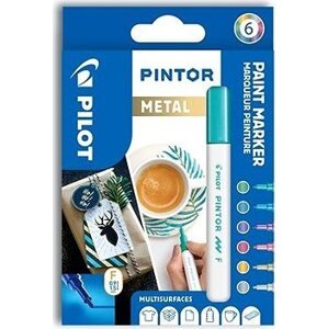 PILOT Pintor F Metal, akrylový, metalické farby