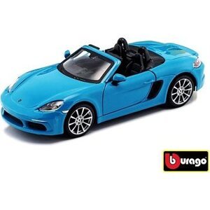 Bburago Porsche 718 Boxster Blue