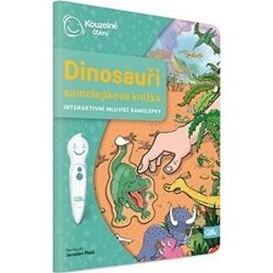 Kúzelné čítanie Samolepková knižka Dinosaury