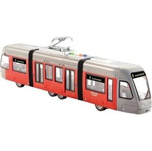 Električka na zotrvačník, so svetlom a hudbou