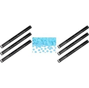 Konfety 60 cm – modré kolieska – narodenie chlapca