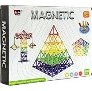 Magnetická stavebnica 200 ks