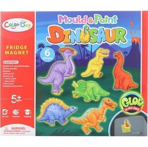 Výroba magnetov – dinosaury svietiace