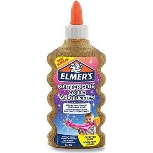 Lepidlo Elmer's Glitter Glue 177 ml, zlaté