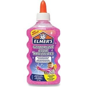 Lepidlo Elmer's Glitter Glue 177 ml, ružové