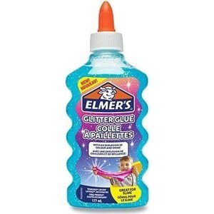Lepidlo Elmer's Glitter Glue 177 ml, modré