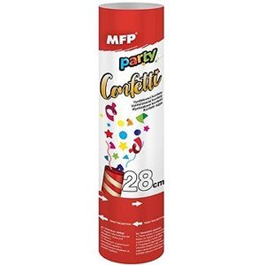 Konfety vystreľovacie 28 cm papier-vzduch