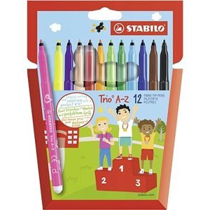 STABILO Trio A-Z, 12 ks, puzdro